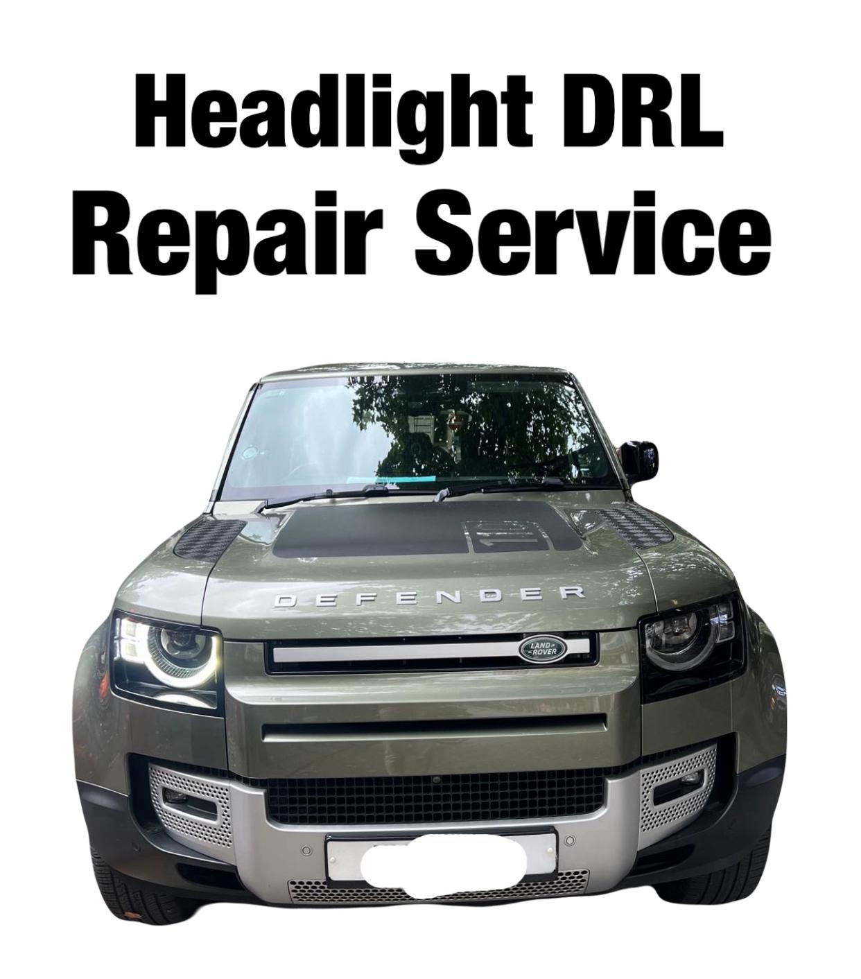 Landrover Defender L663 2020-24 Headlight DRL Repair Service.